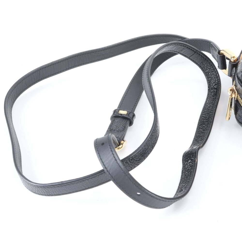 GUCCI Black Leather Shoulder Bag - Picture 2 of 9